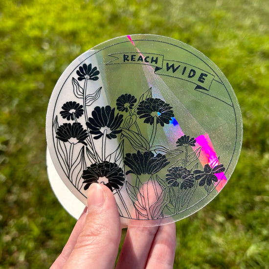 'Reach Wide' - Rainbow Maker Window Sticker