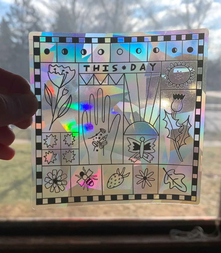 'This Day' - Rainbow Maker Window Sticker