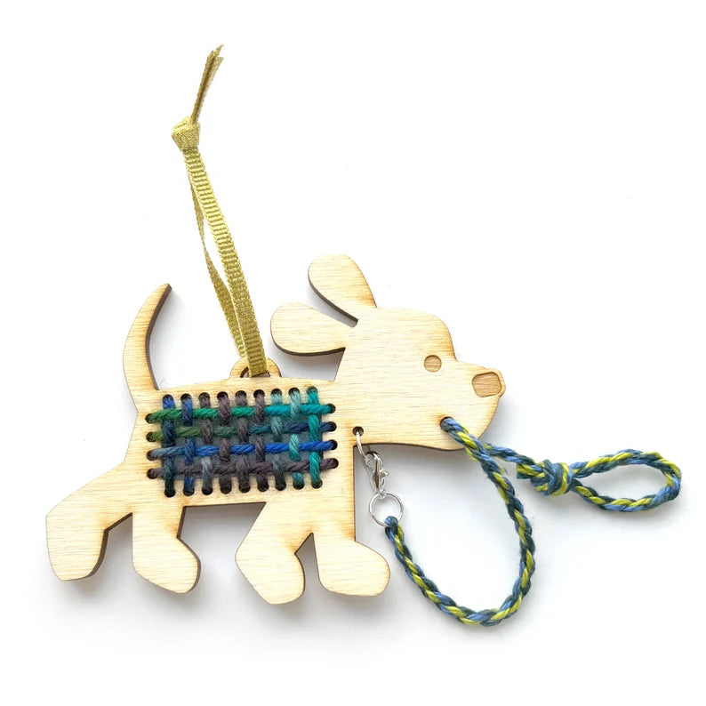 Puppy with Sweater Ornament Kit by Becka Rahn
